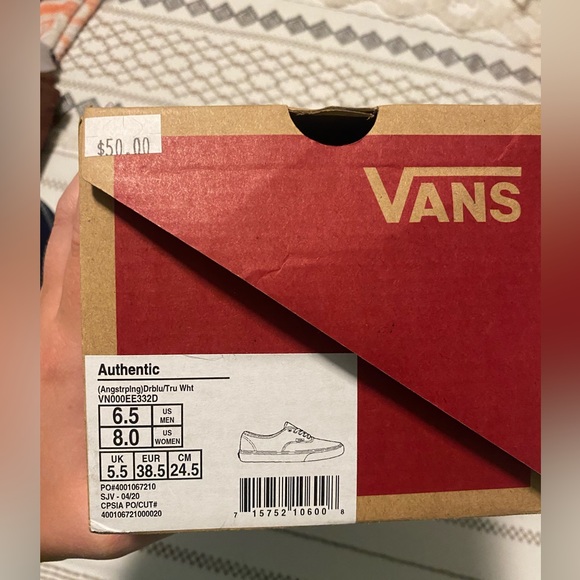 Vans Navy Shoes - Picture 4 of 5
